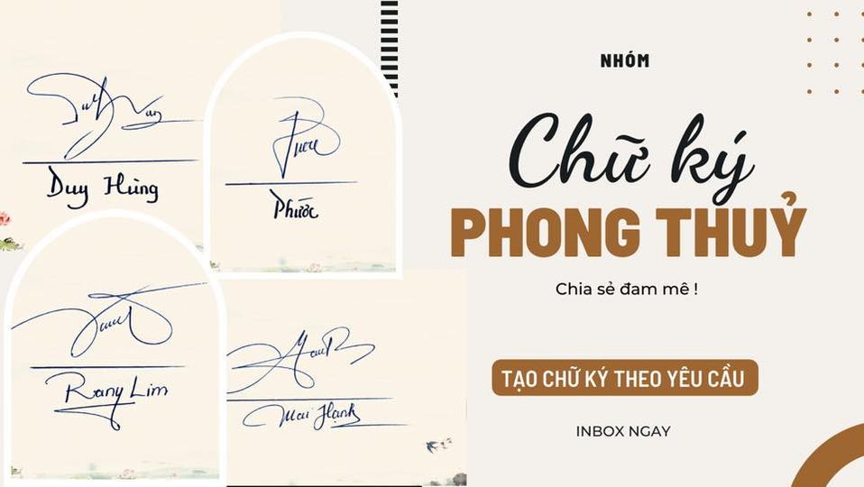 Sim Phong Thuỷ + Sửa Chữ Ký